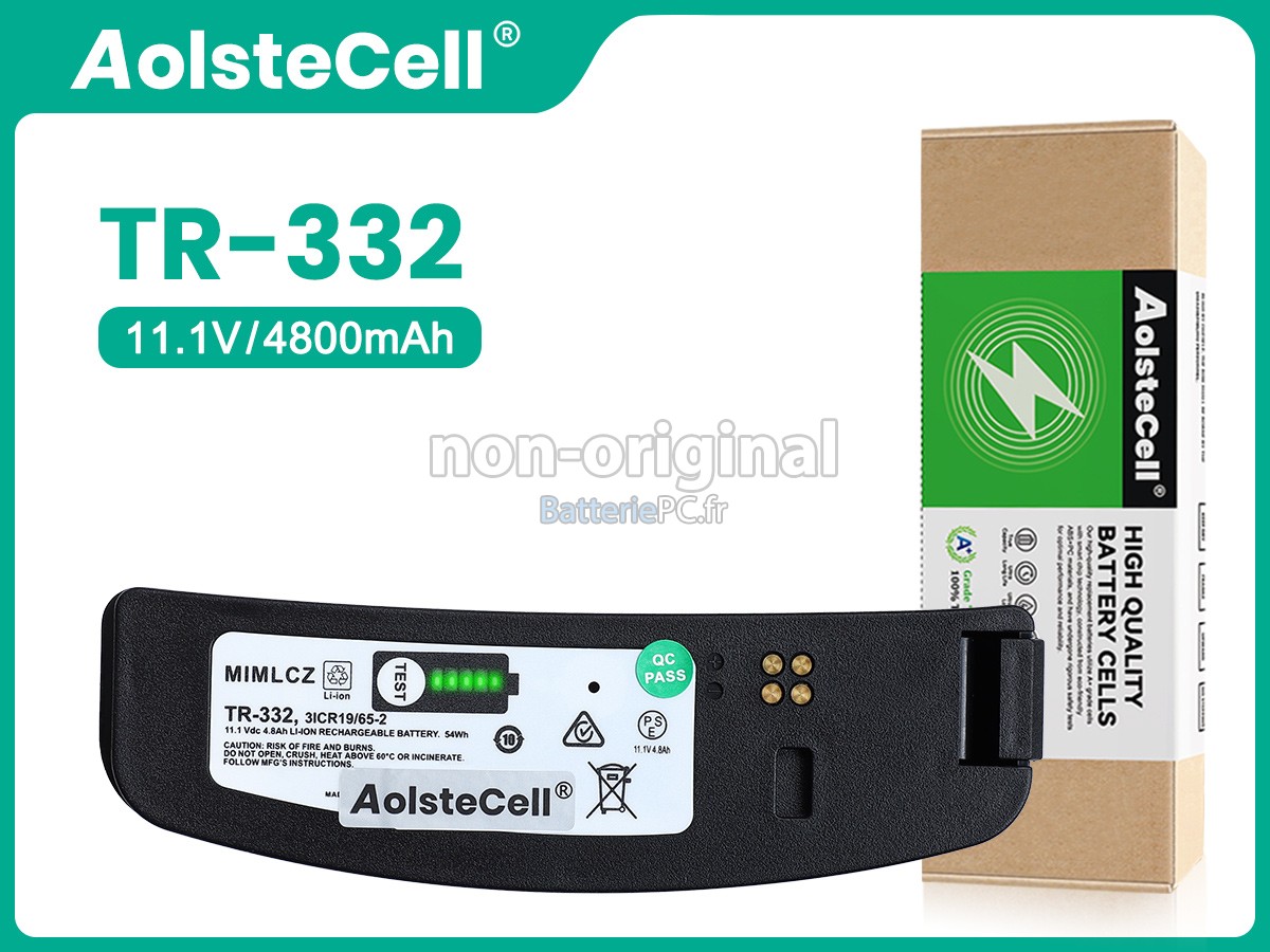 batterie pour 3M TR-332