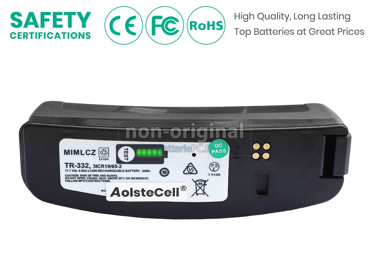 batterie pour 3M TR-332