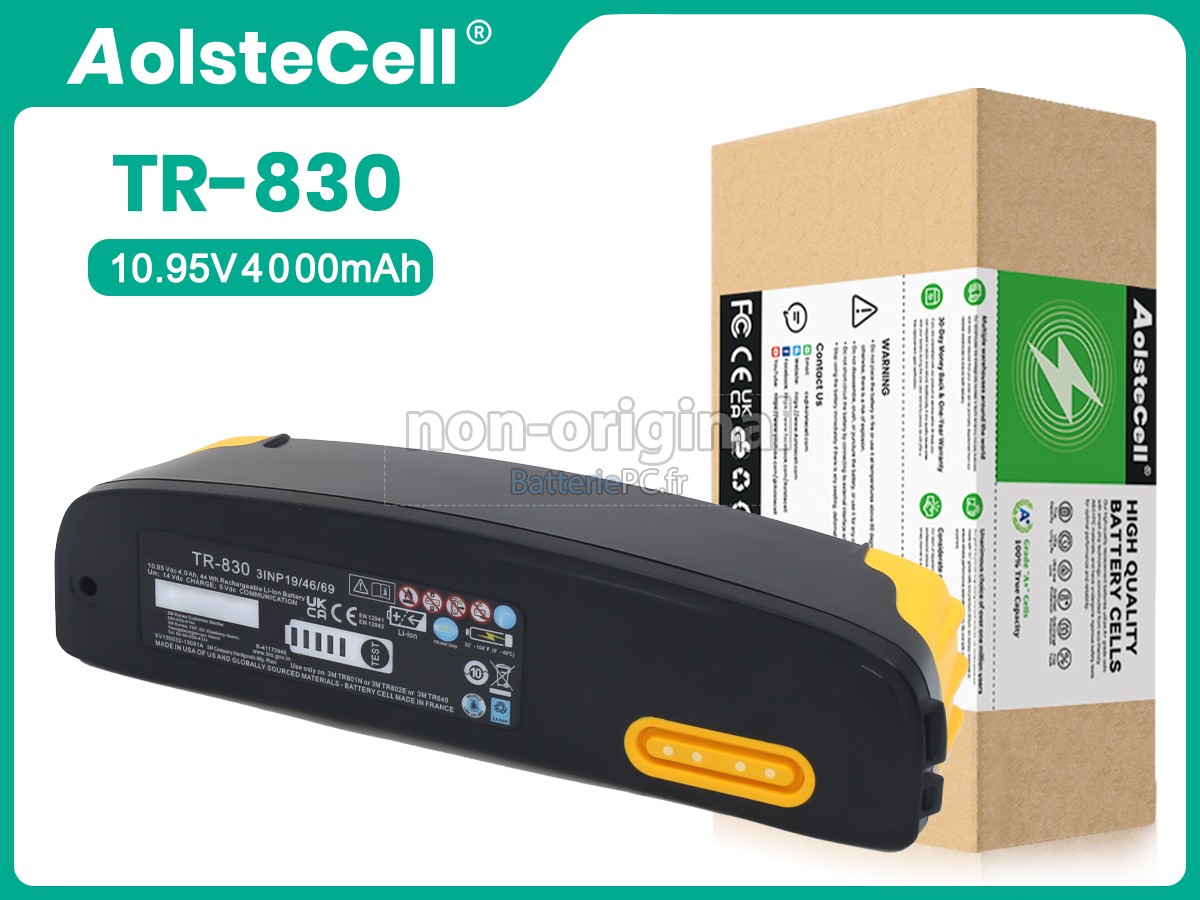 batterie pour 3M TR640