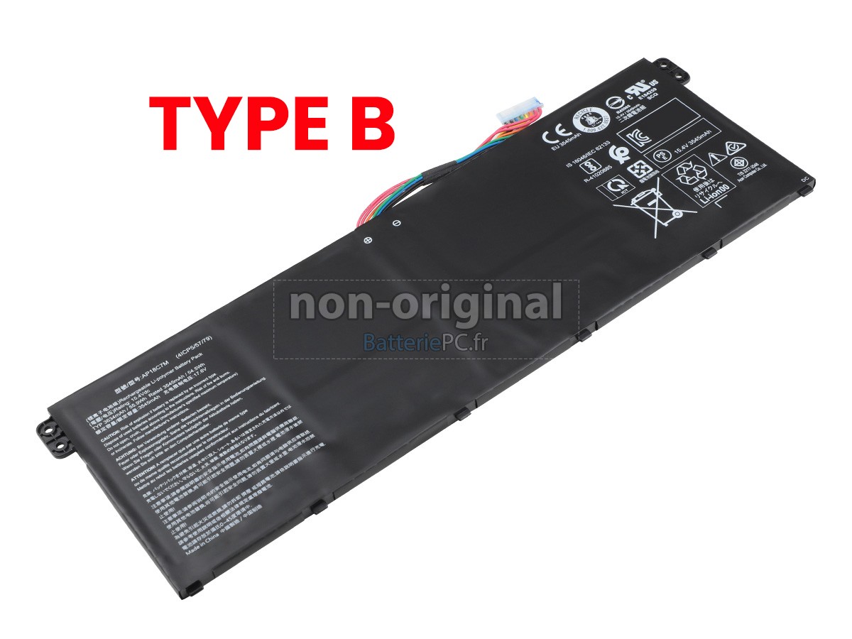 batterie pour Acer PORSCHE DESIGN BOOK RS AP714-51GT-74HW