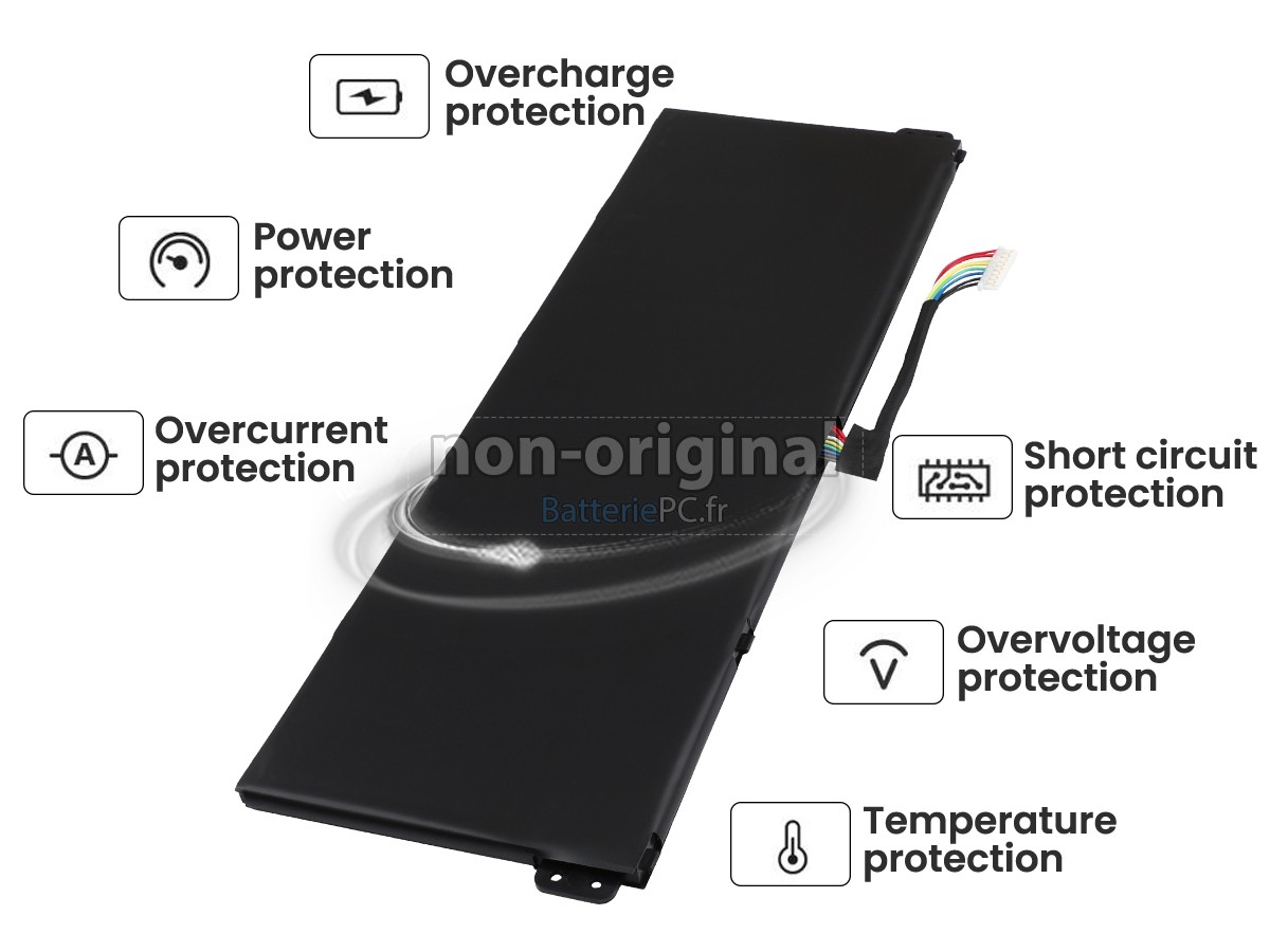 batterie pour Acer PORSCHE DESIGN BOOK RS AP714-51GT-74HW