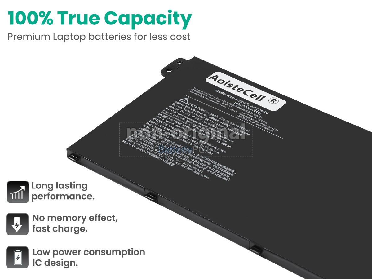 batterie pour Acer AP22A8N(4ICP4/65/123)