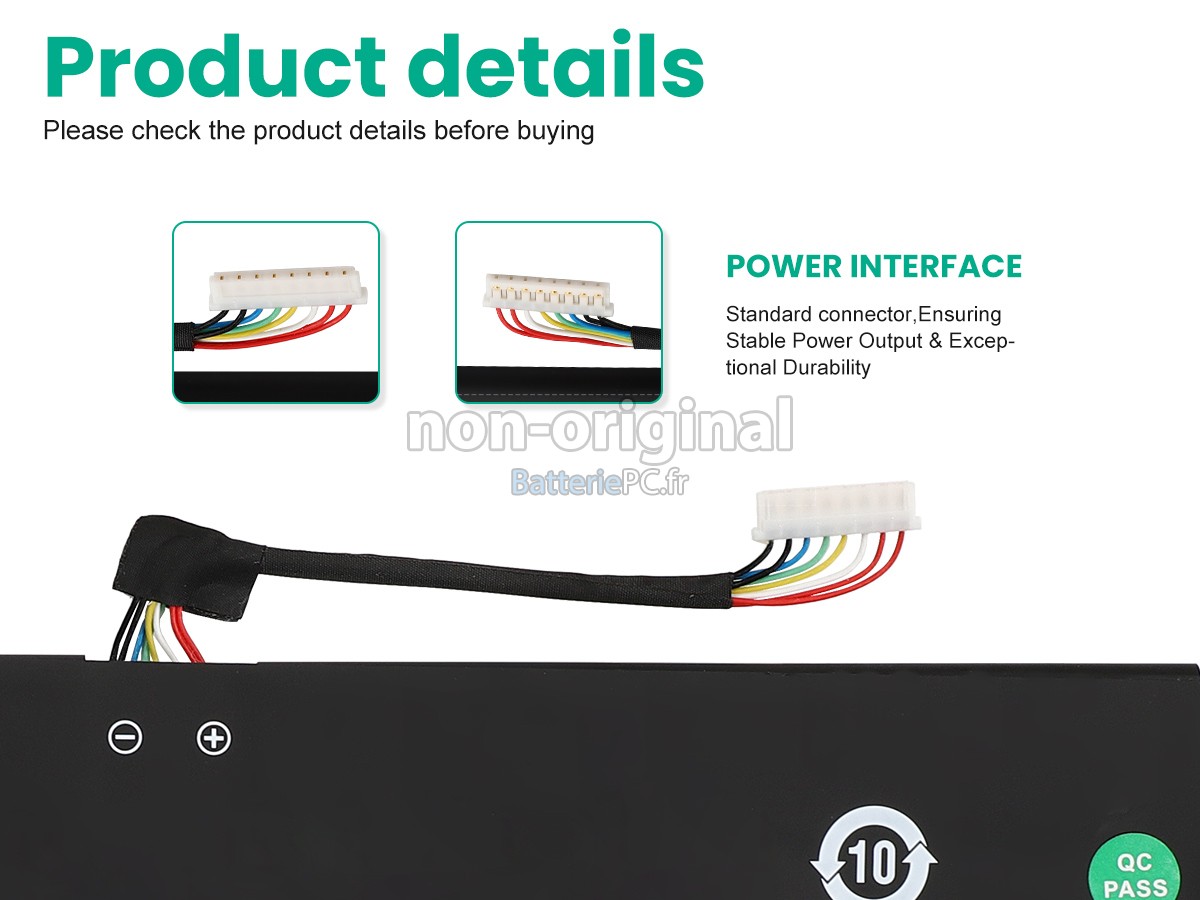 batterie pour Acer Aspire GO 15 AG15-51P-78H7