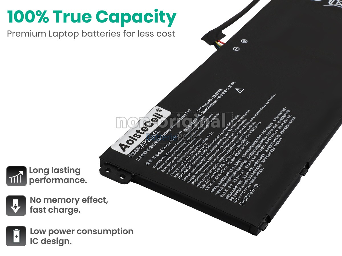 batterie pour Acer Aspire GO 15 AG15-51P-78H7