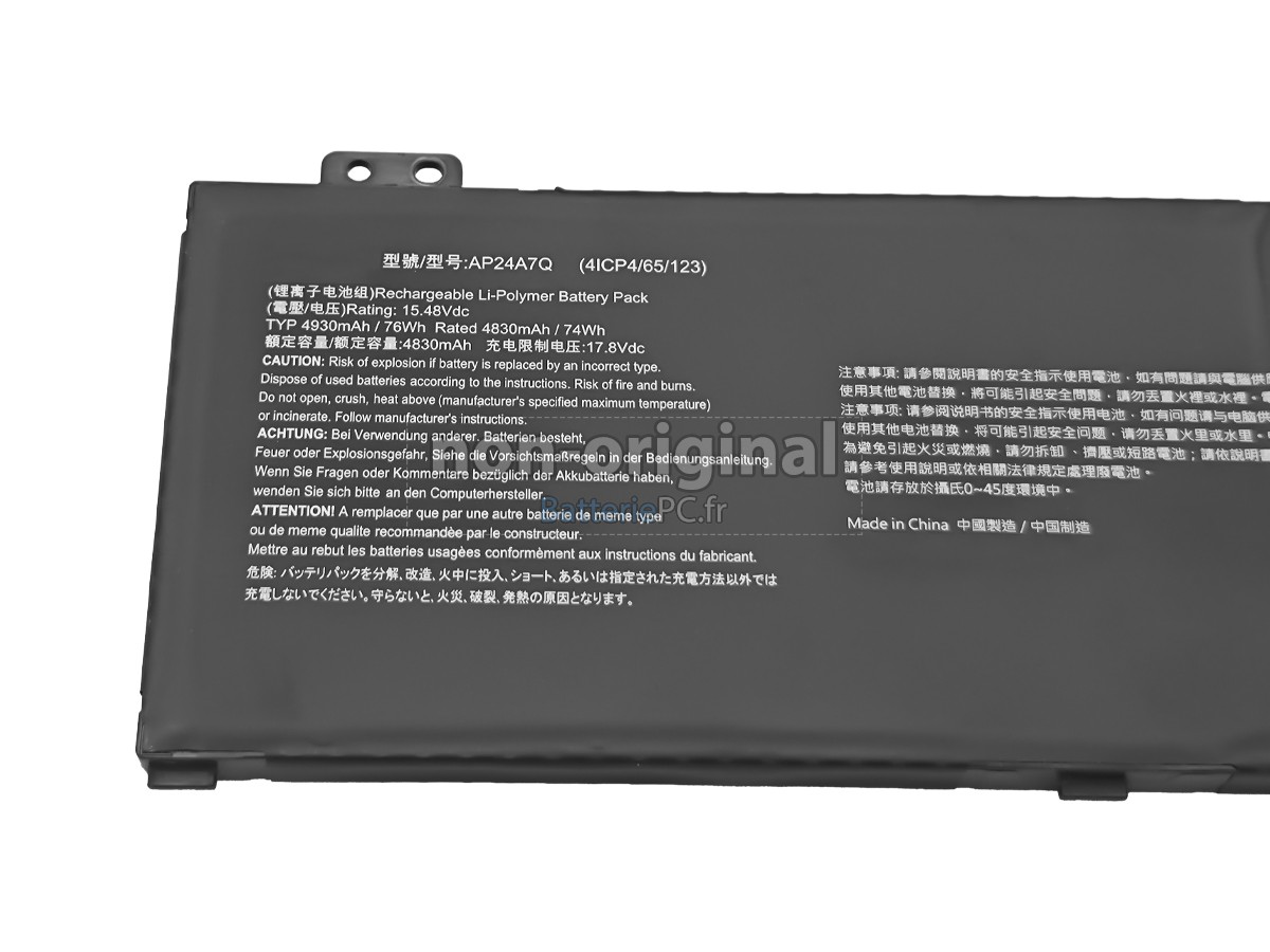 batterie pour Acer AP24A7Q
