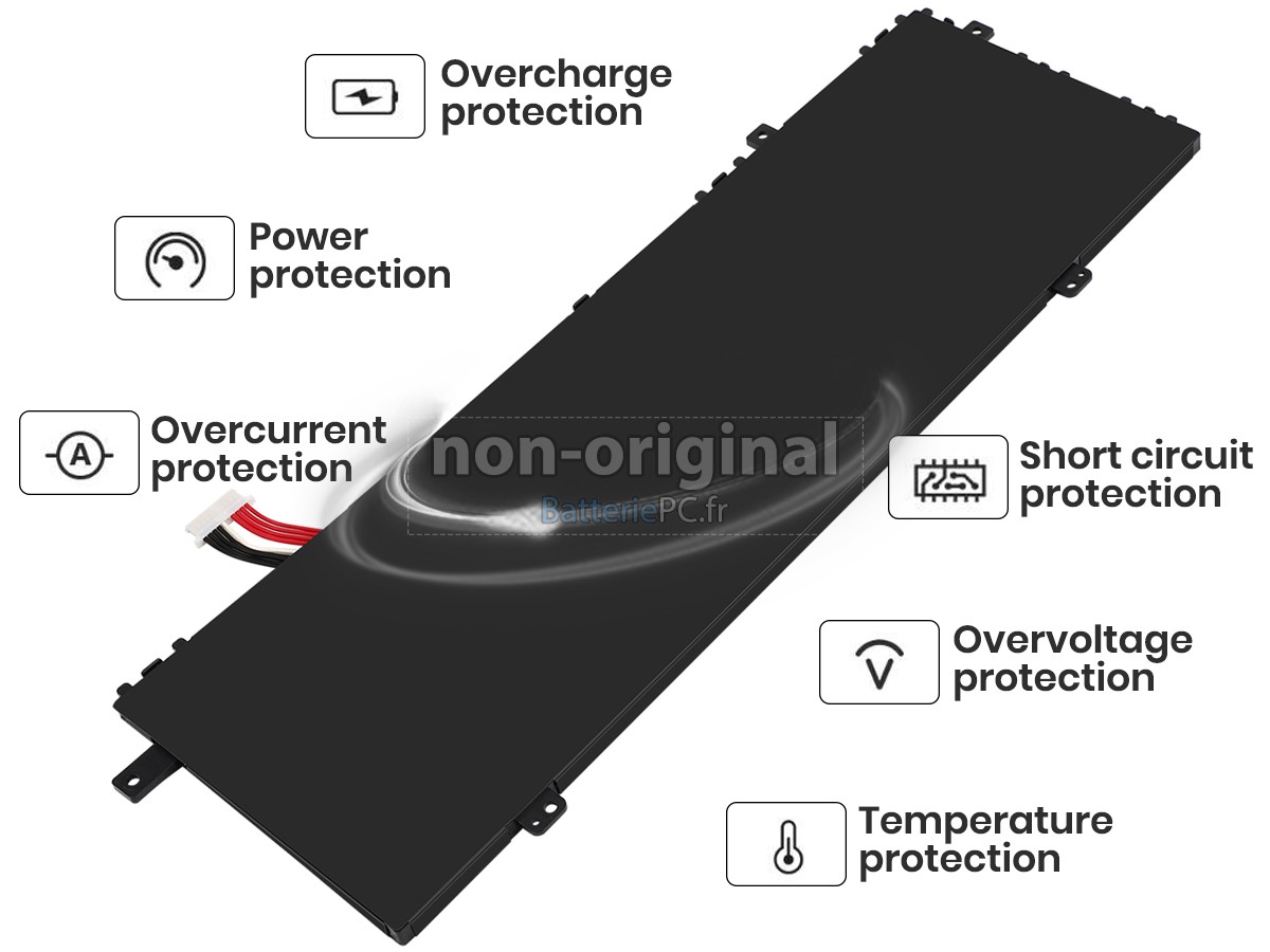 batterie pour Gateway U488575PV-3S1P