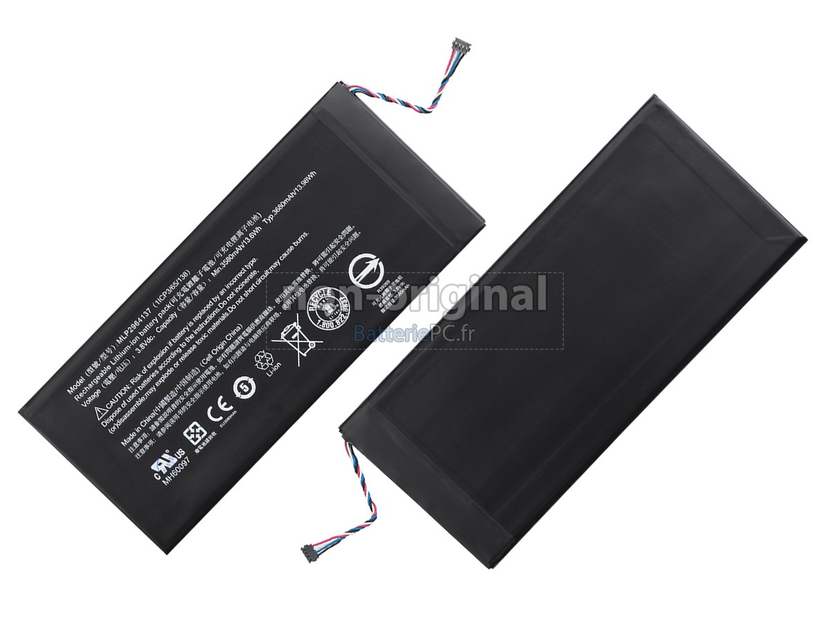 batterie pour Acer KT.0010Z.001