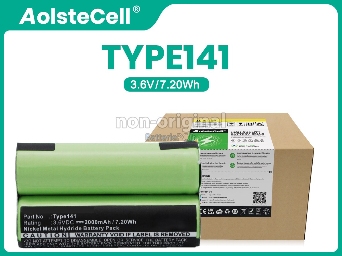 batterie pour AEG TYPE141