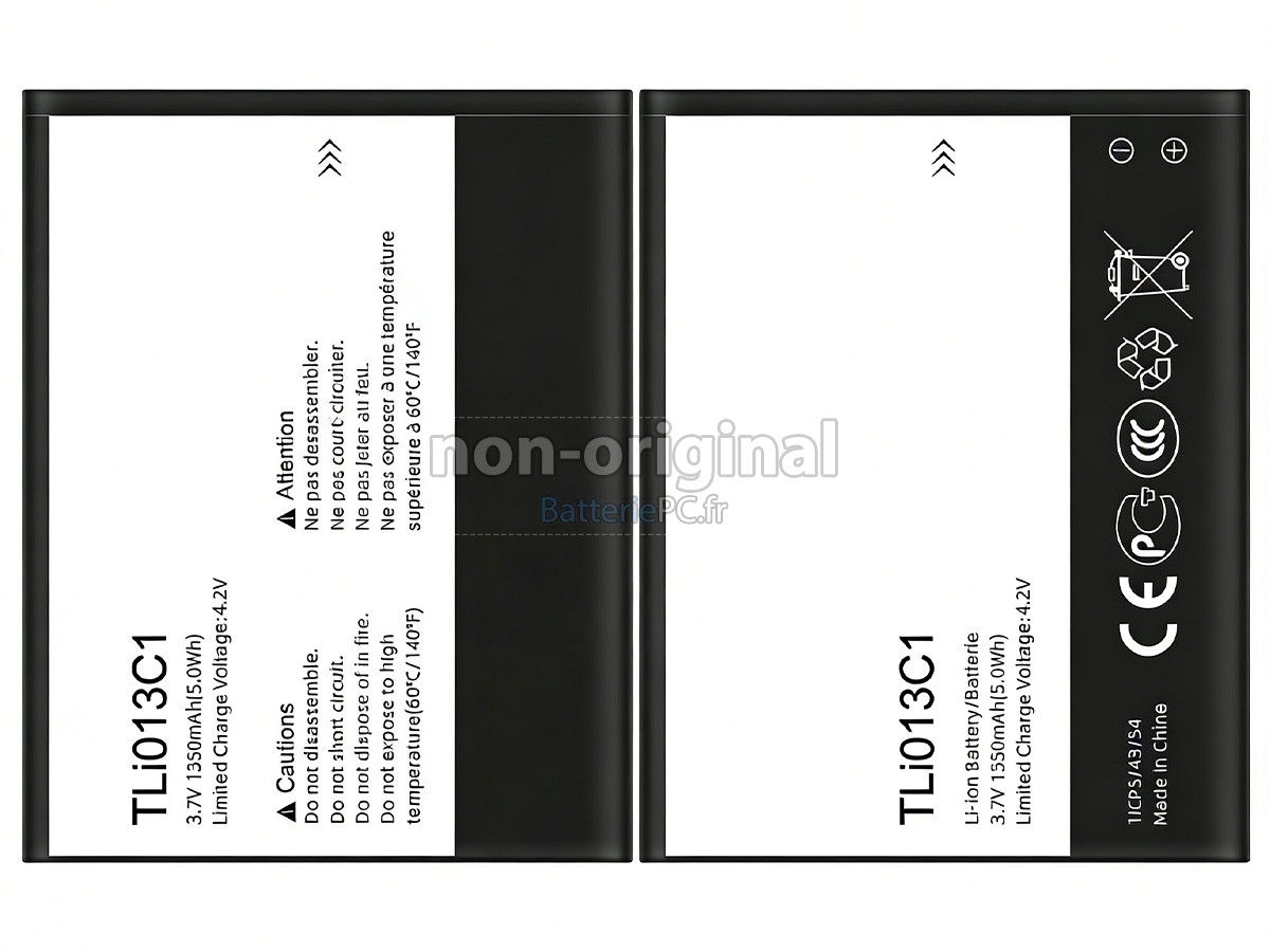 batterie pour Alcatel ONE TOUCH GO FLIP PHONE