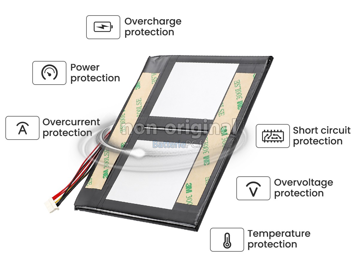 batterie pour Alldocube ZL-426487-2S