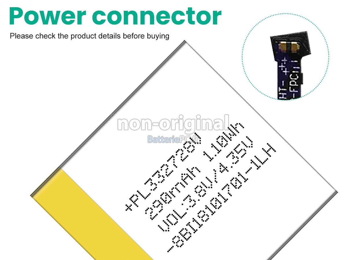 batterie pour Amazfit PL322728H