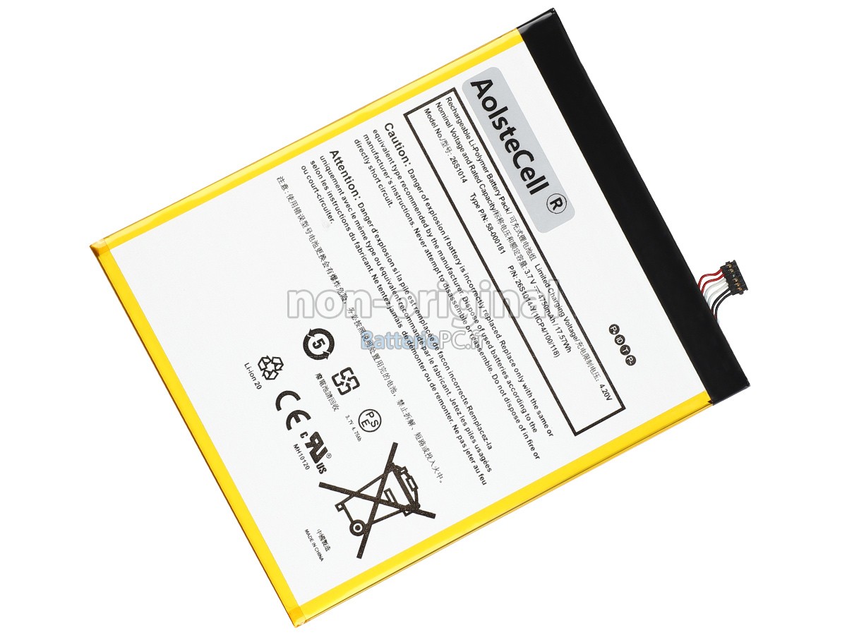 batterie pour Amazon 26S1014(1ICP4/100/118)