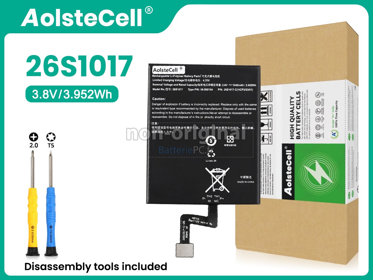 batterie pour Amazon 26S1017