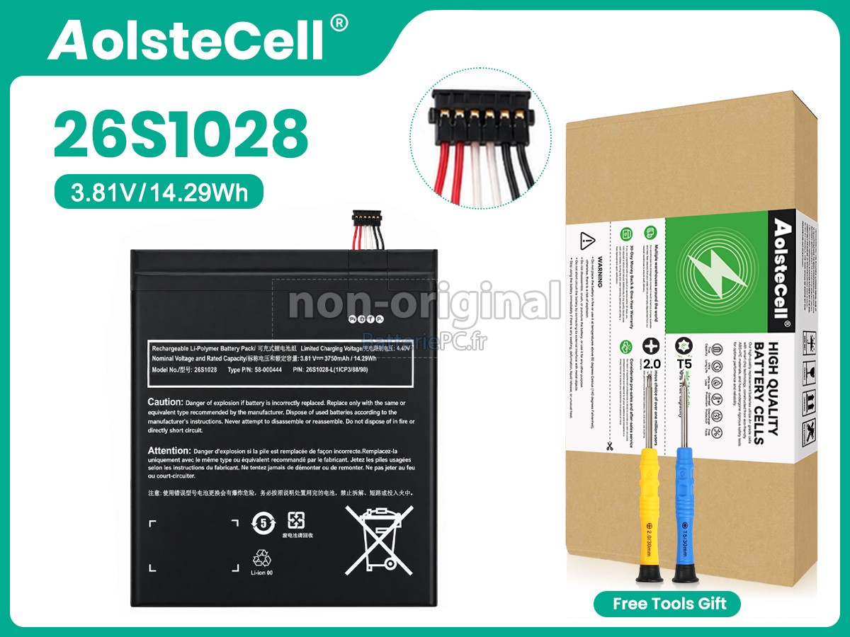 batterie pour Amazon 26S1028
