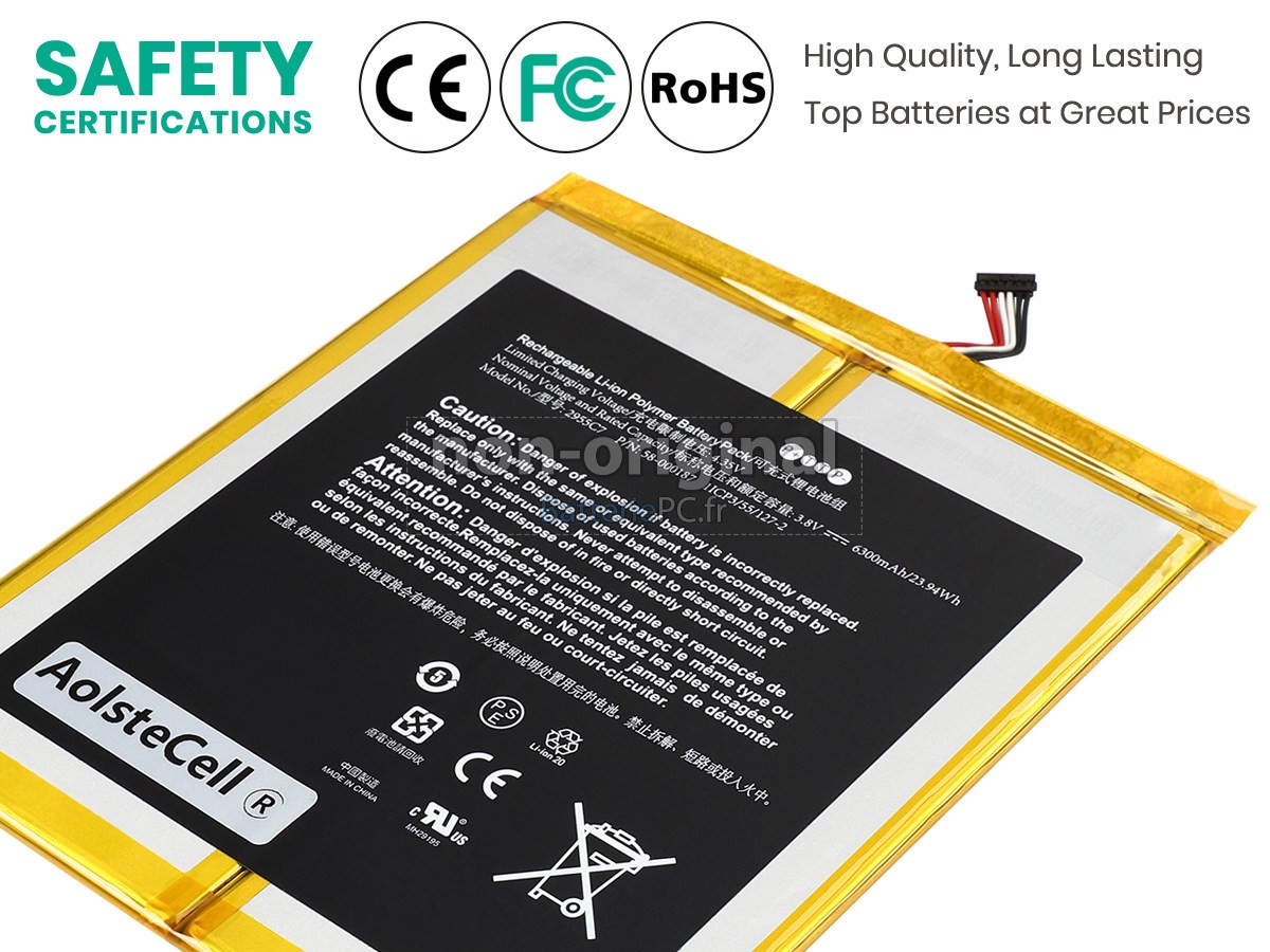 batterie pour Amazon 58-000280