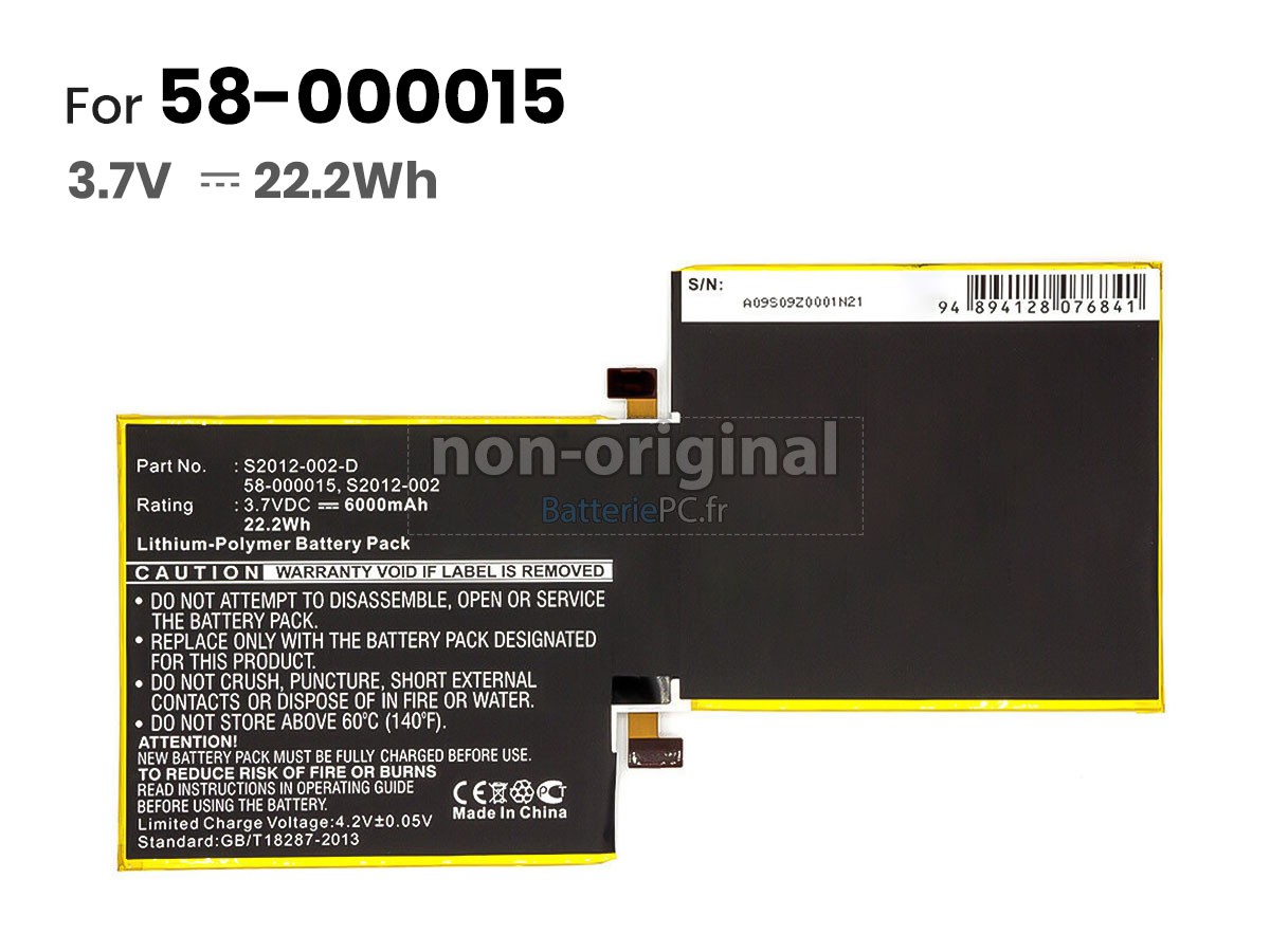 batterie pour Amazon KINDLE FIRE HD 8.9 INCH