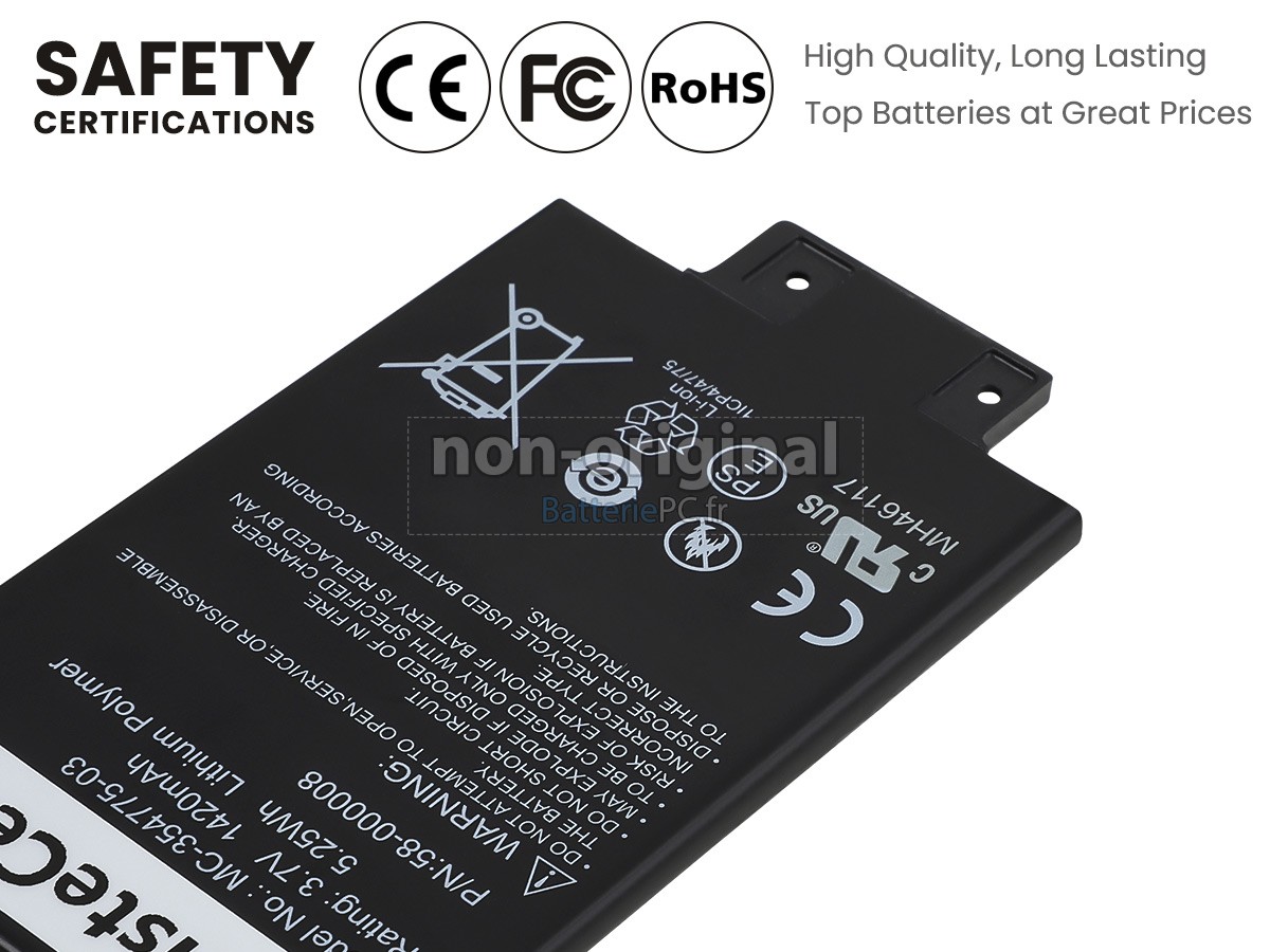 batterie pour Amazon KINDLE PAPERWHITE 1ST GEN