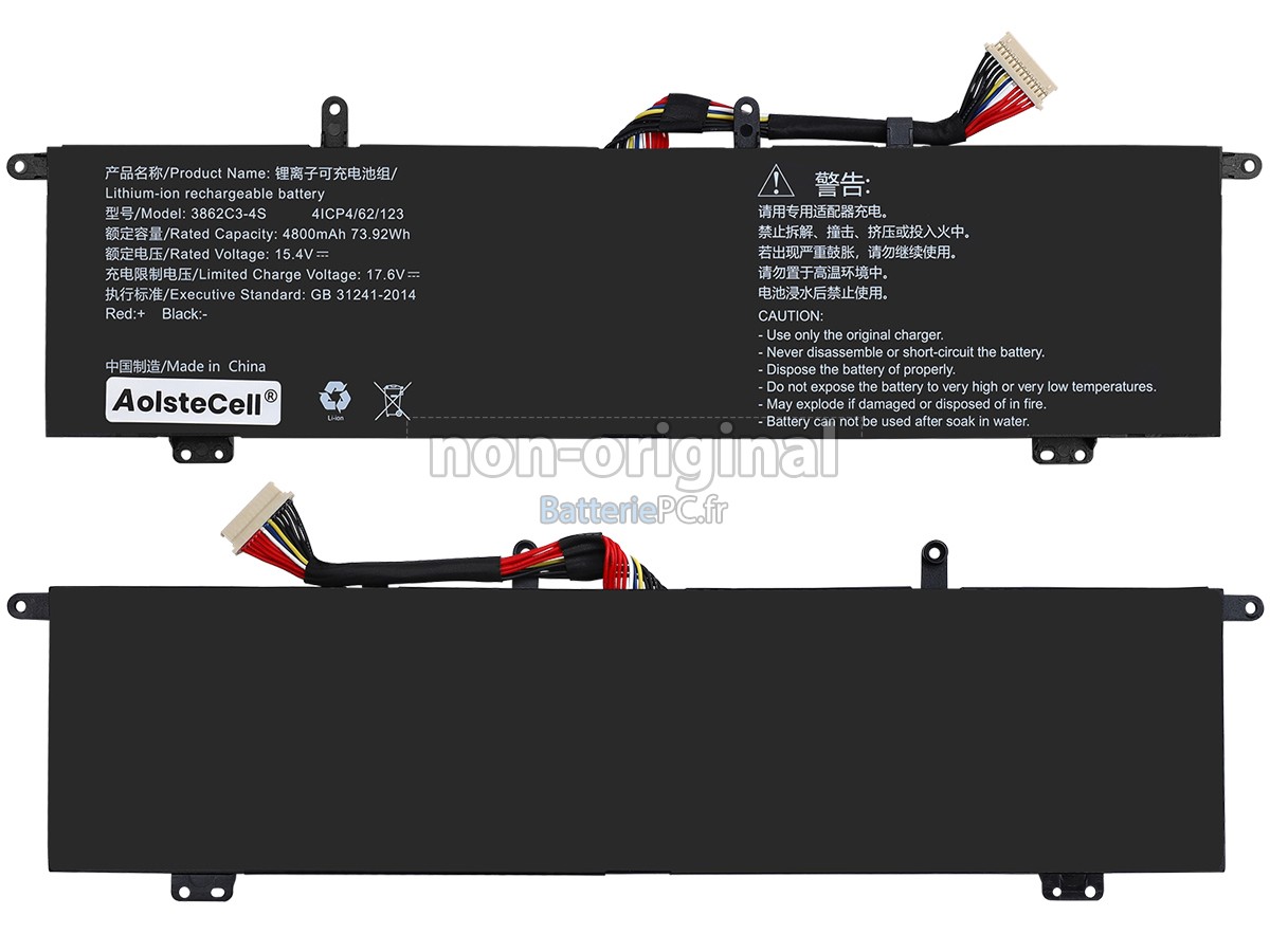 batterie pour AolsteCell 3862C3-4S
