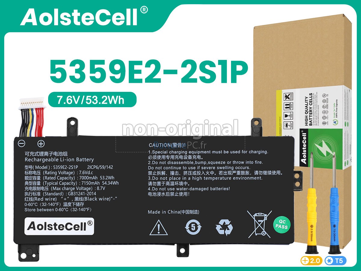 batterie pour AolsteCell 5359E2-2S1P