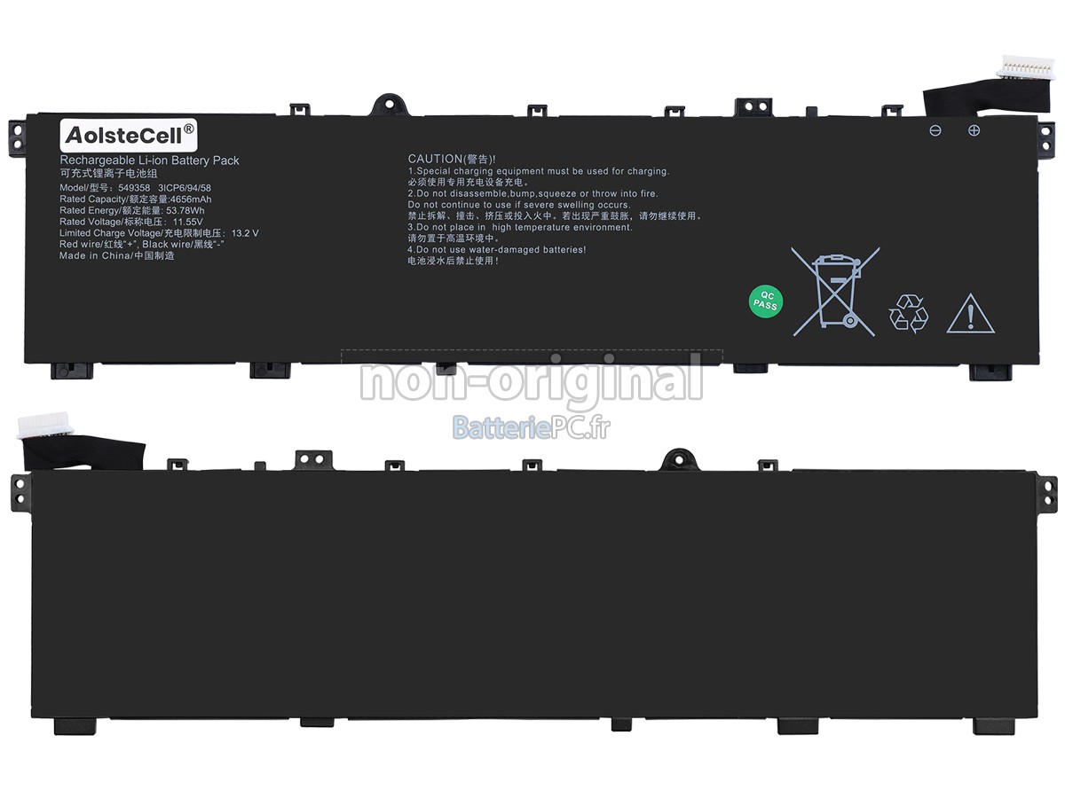 batterie pour AolsteCell 549358