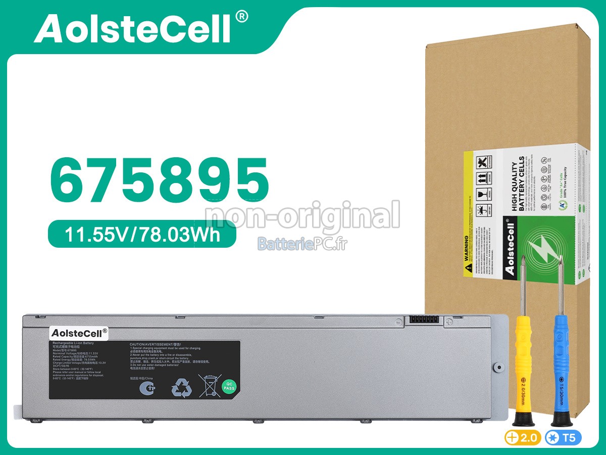 batterie pour AolsteCell 675895