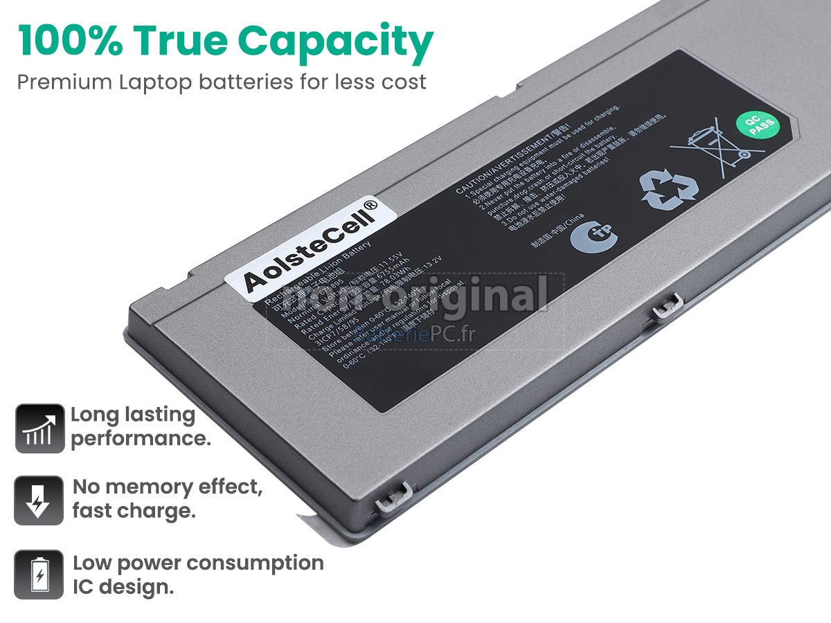 batterie pour AolsteCell 675895