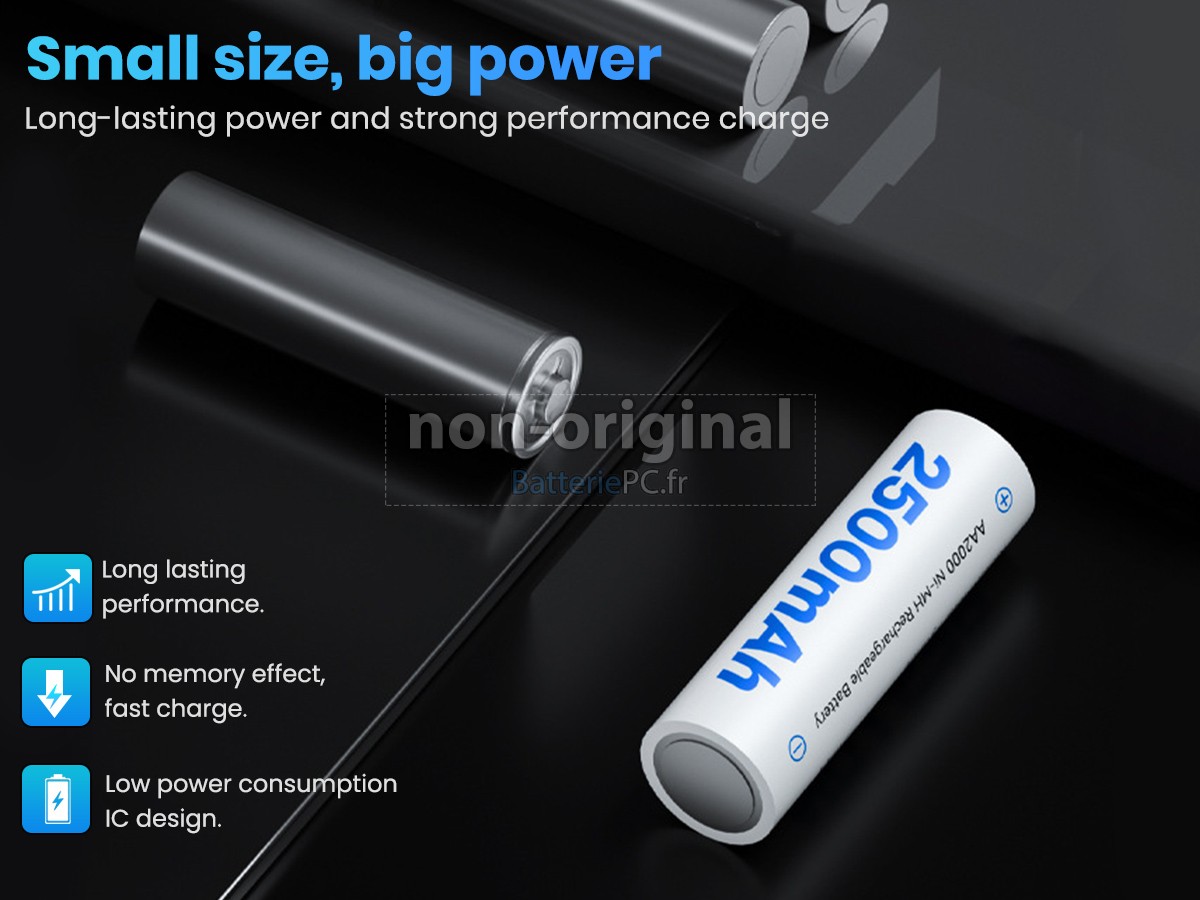 batterie pour AolsteCell R6