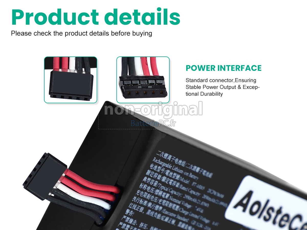 batterie pour AolsteCell BT-M005