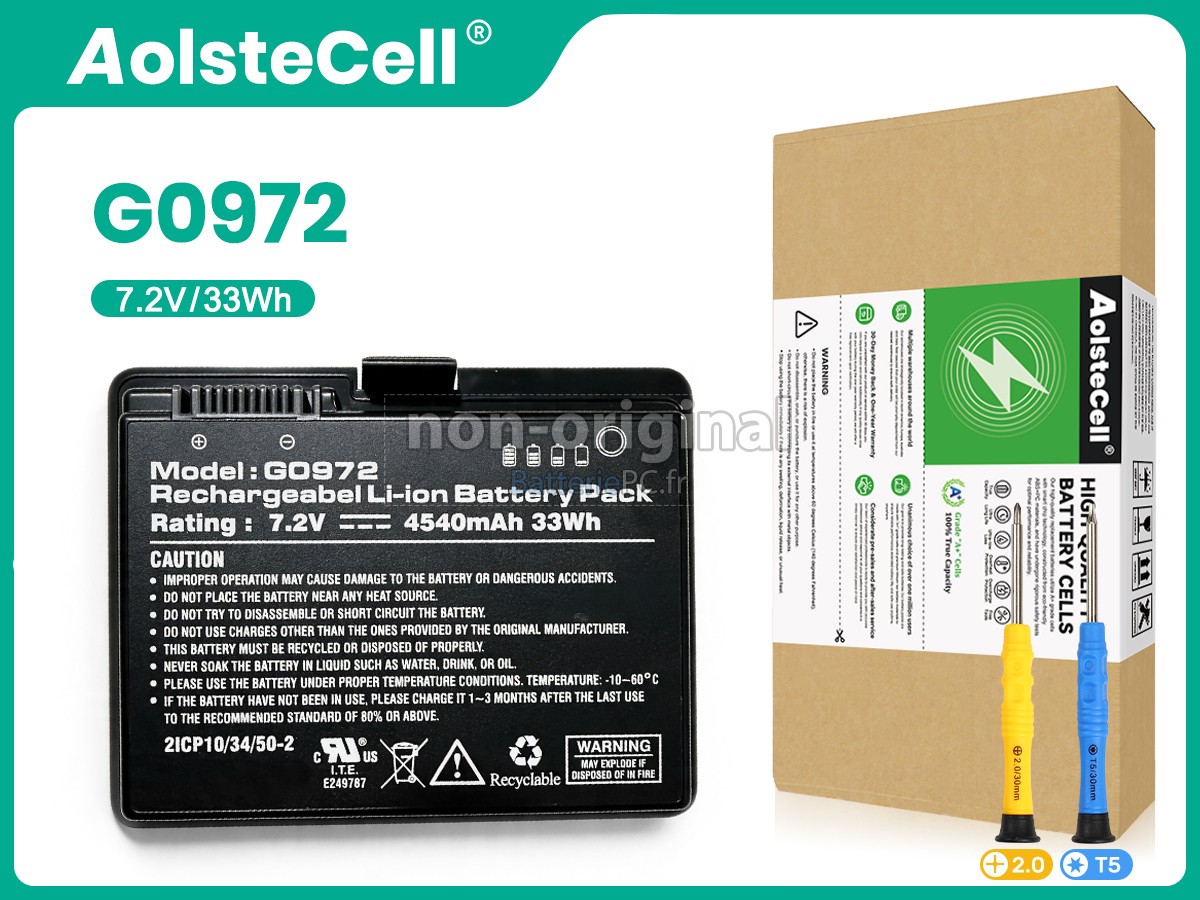 batterie pour AolsteCell G0972