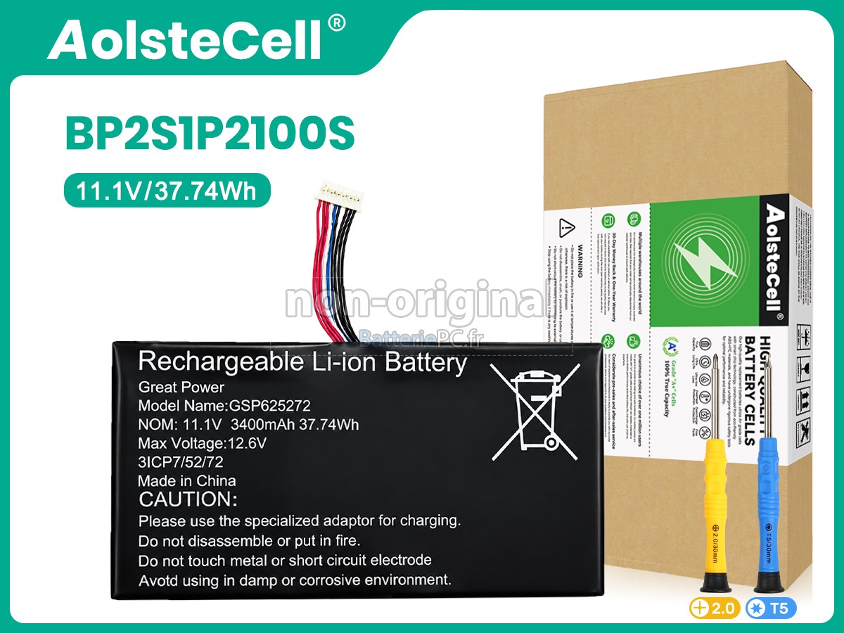 batterie pour AolsteCell GSP625272