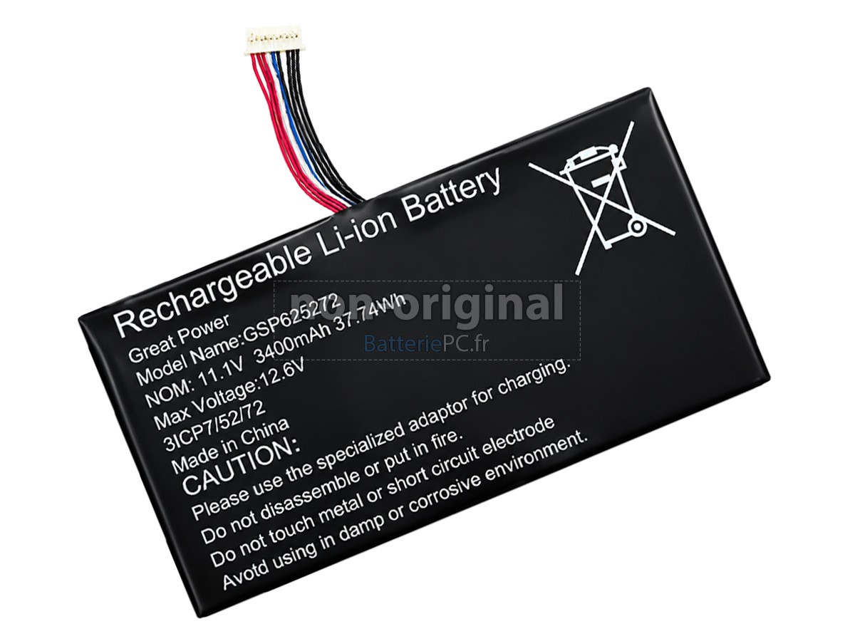 batterie pour AolsteCell GSP625272