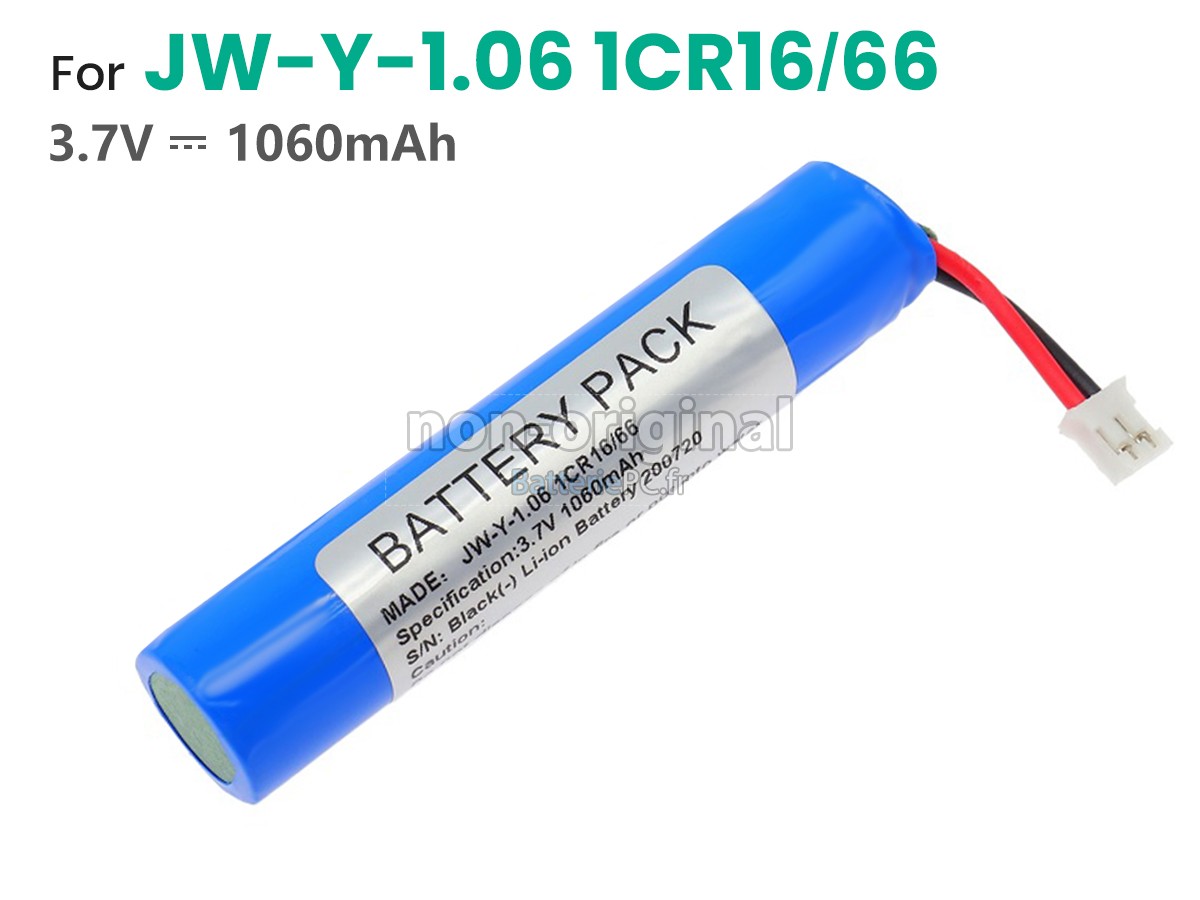 batterie pour AolsteCell JW-Y-1.06 1CR16/66