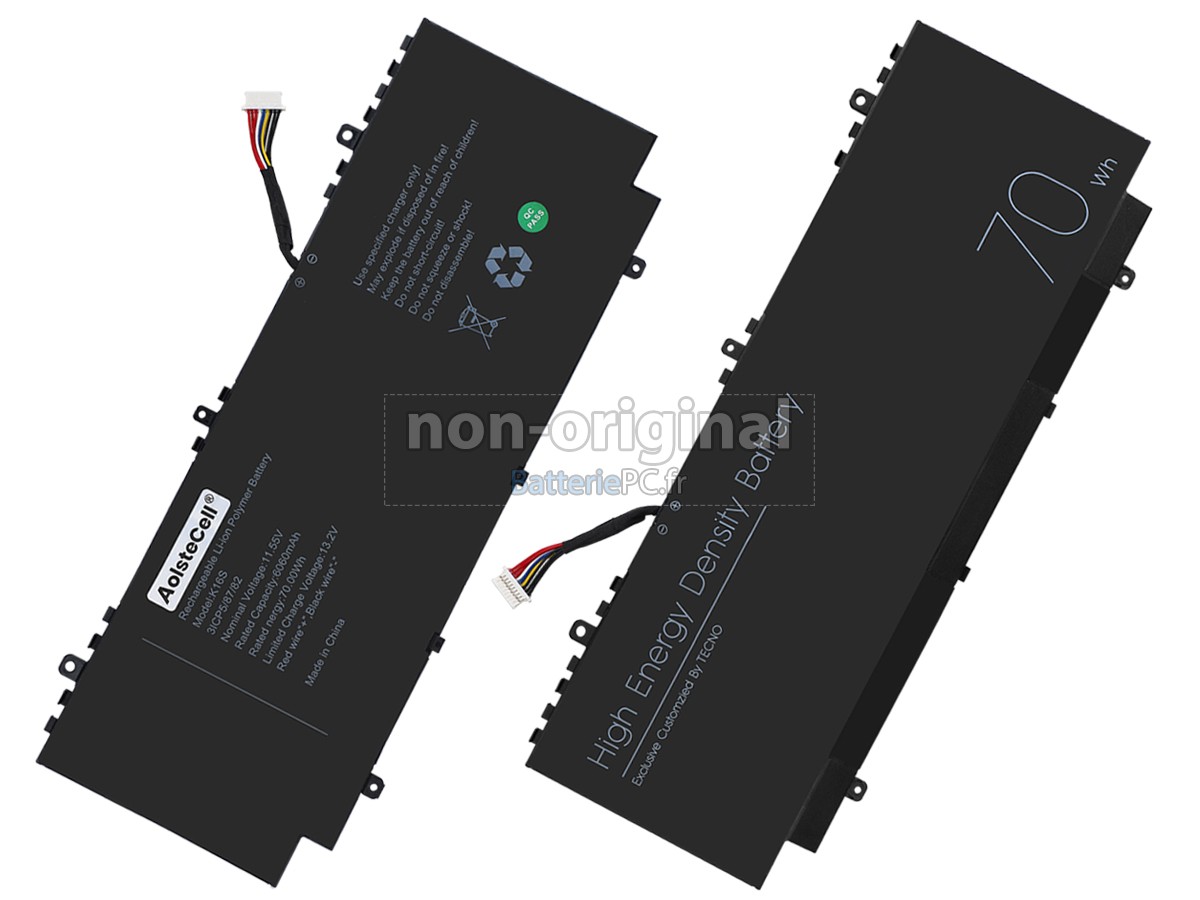 batterie pour AolsteCell K16S