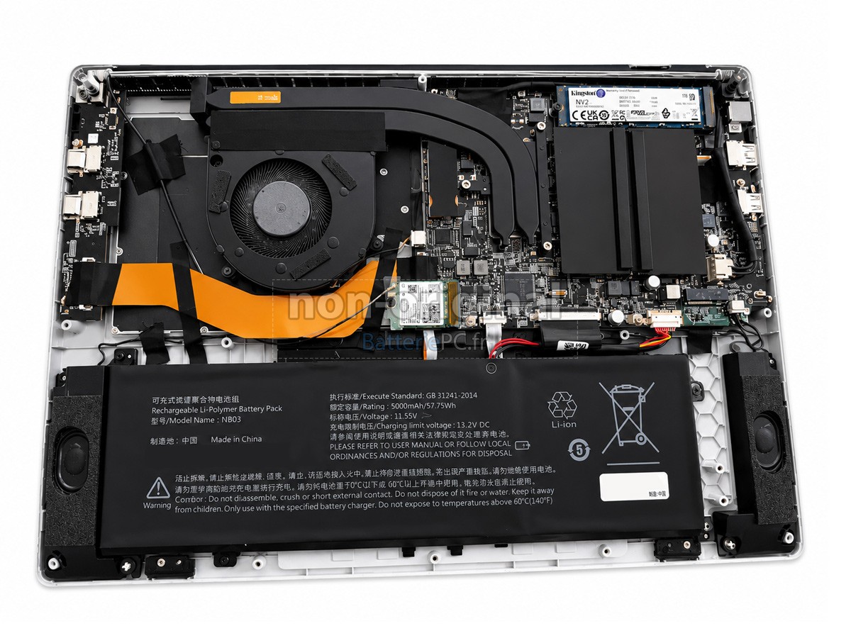 batterie pour AolsteCell NB03
