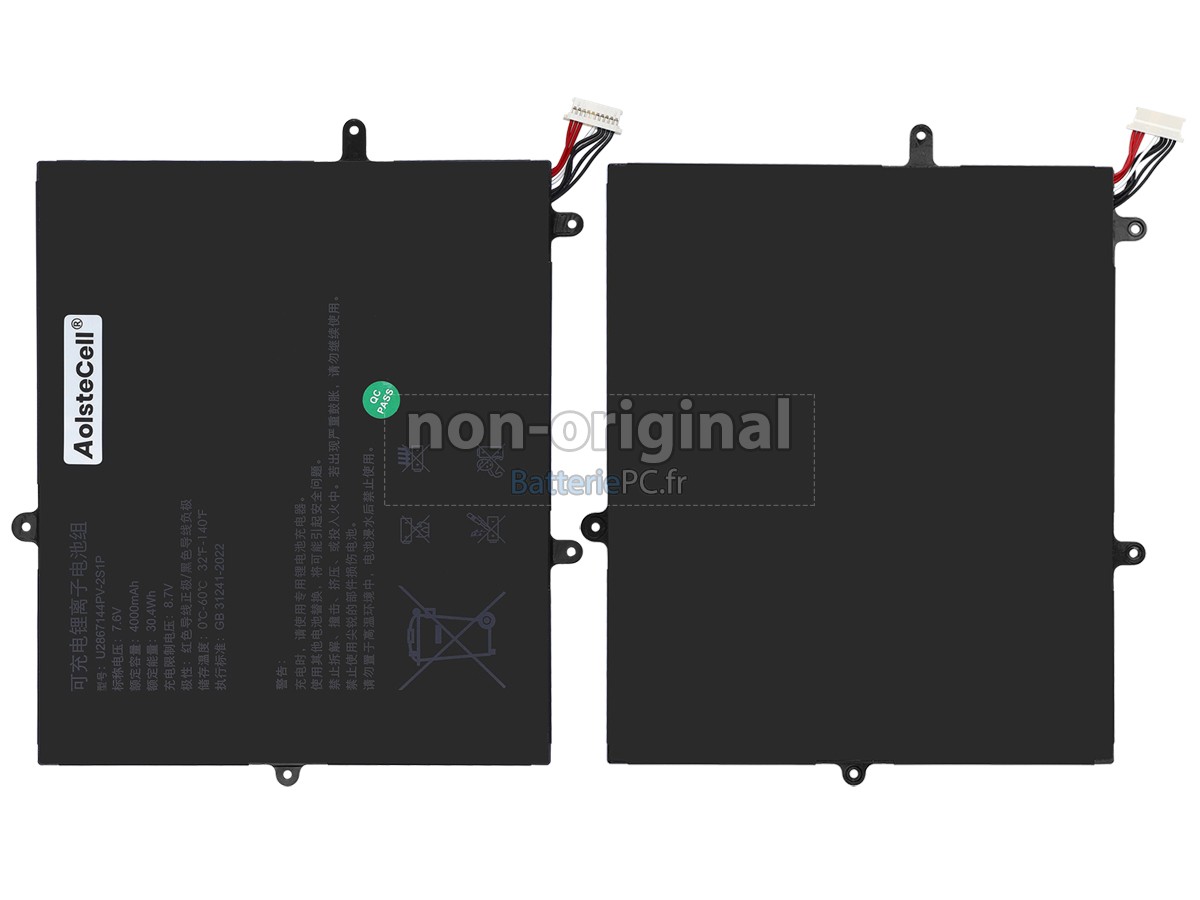 batterie pour AolsteCell U2867144PV-2S1P