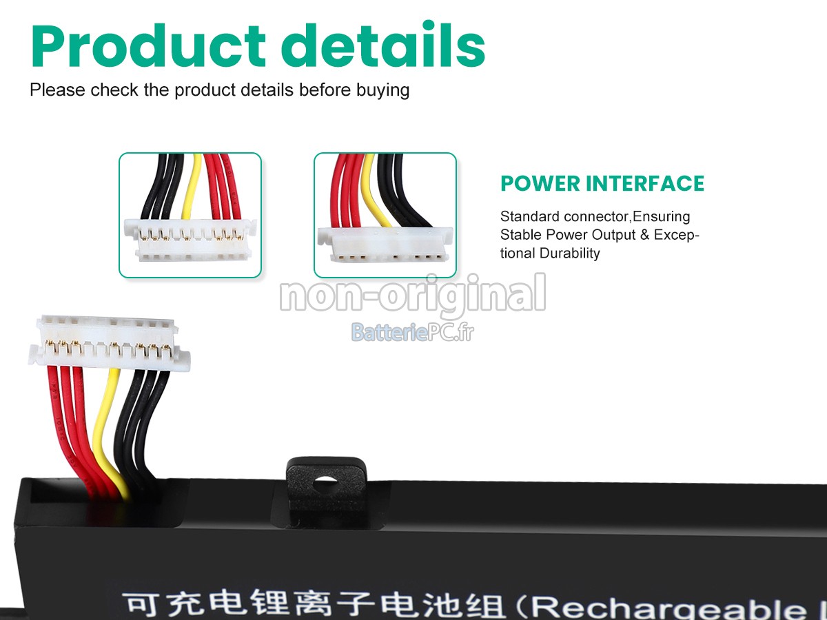 batterie pour AolsteCell U6945180PV-2S1P