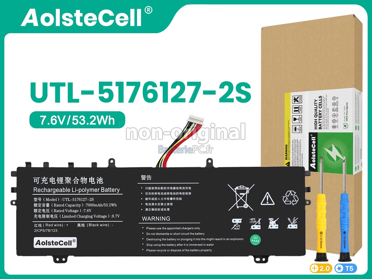 batterie pour AolsteCell UTL-5176127-2S