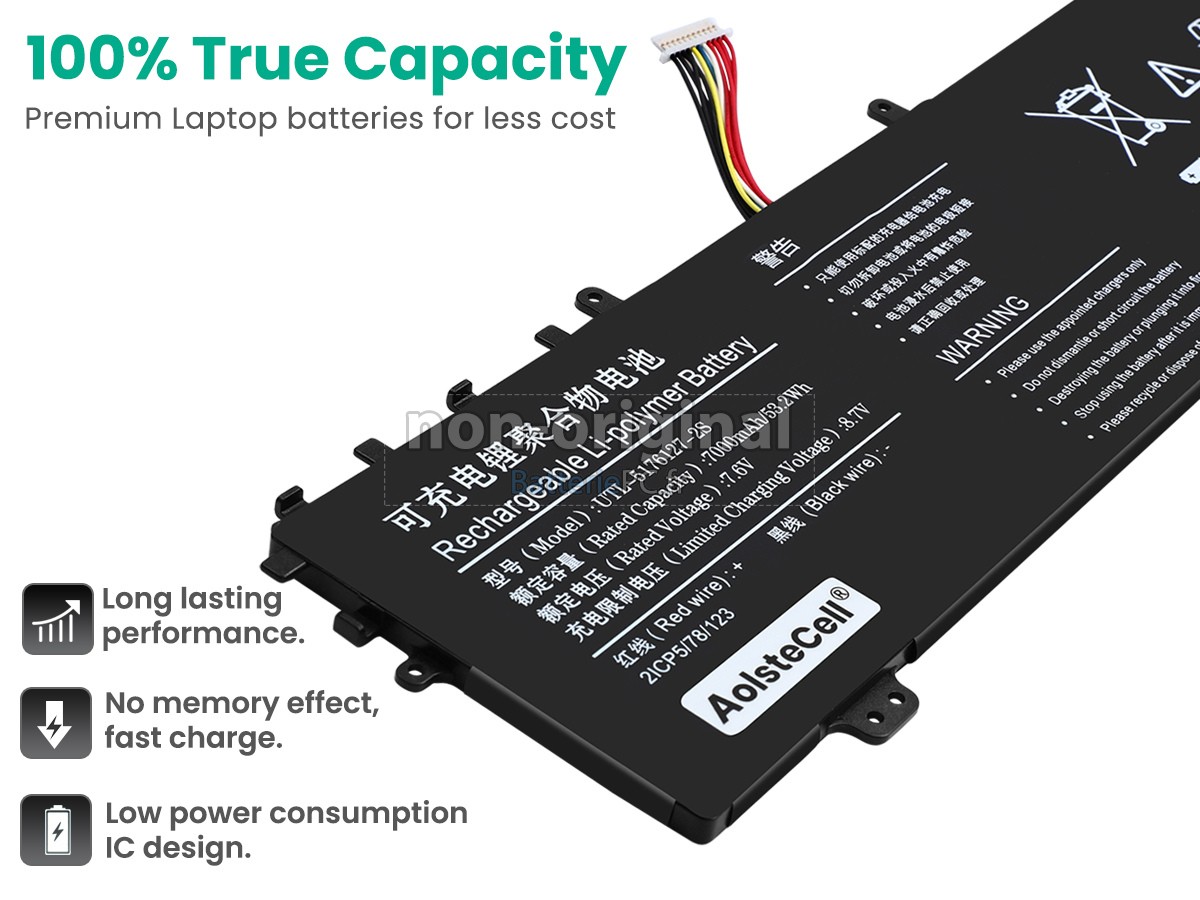 batterie pour AolsteCell UTL-5176127-2S