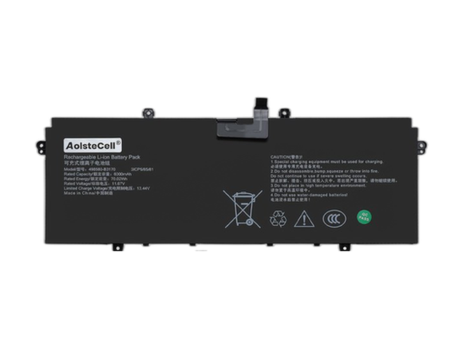 Batterie compatible pour AolsteCell 498580-B3170