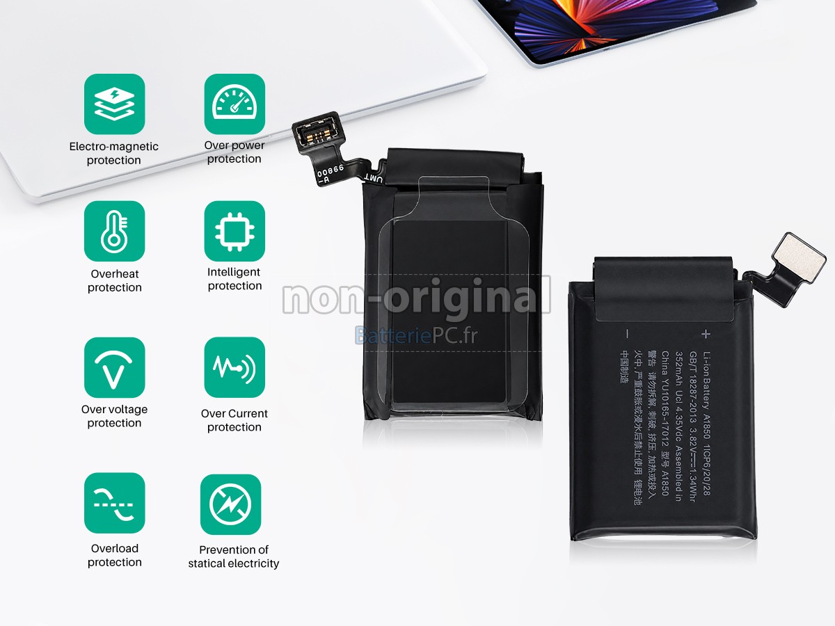 batterie pour Apple WATCH Series 3 NIKE+ LTE 42MM