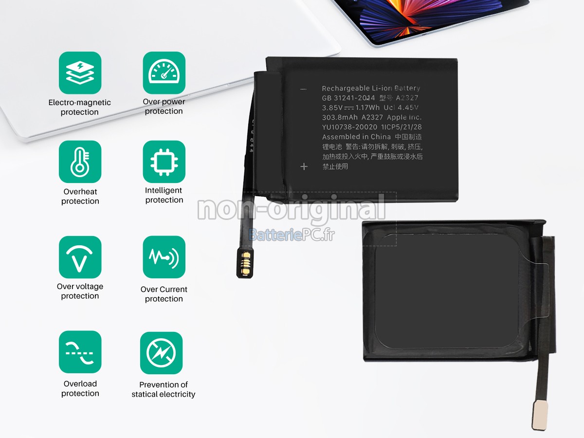 batterie pour Apple WATCH Series 6 LTE 44MM