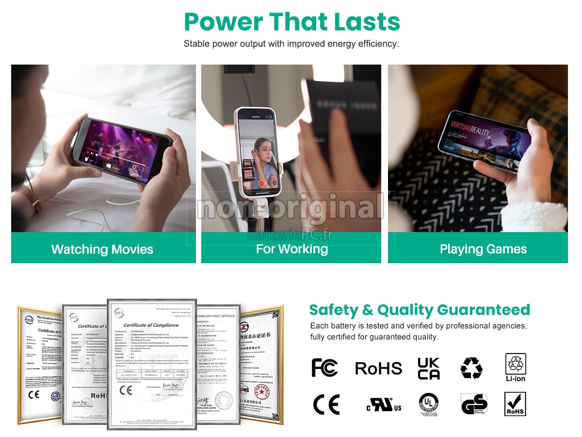 batterie pour Apple iPad 3 3RD Generation