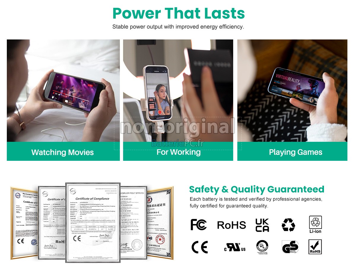 batterie pour Apple iPad Pro 12.9 inch 1ST GEN