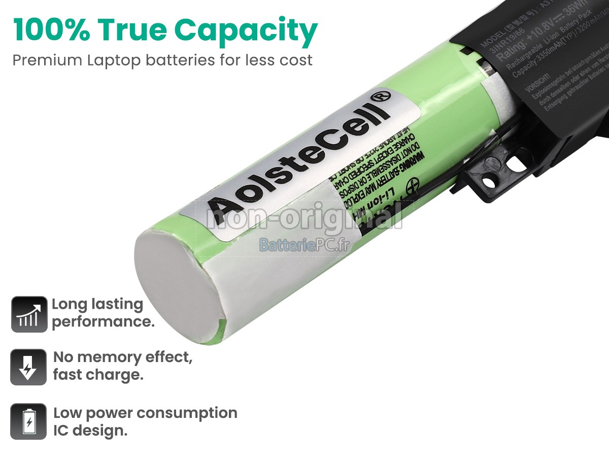 batterie pour Asus A31N1730