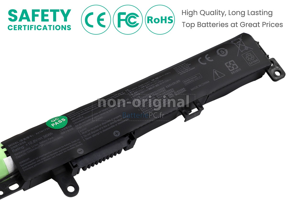 batterie pour Asus A31N1730