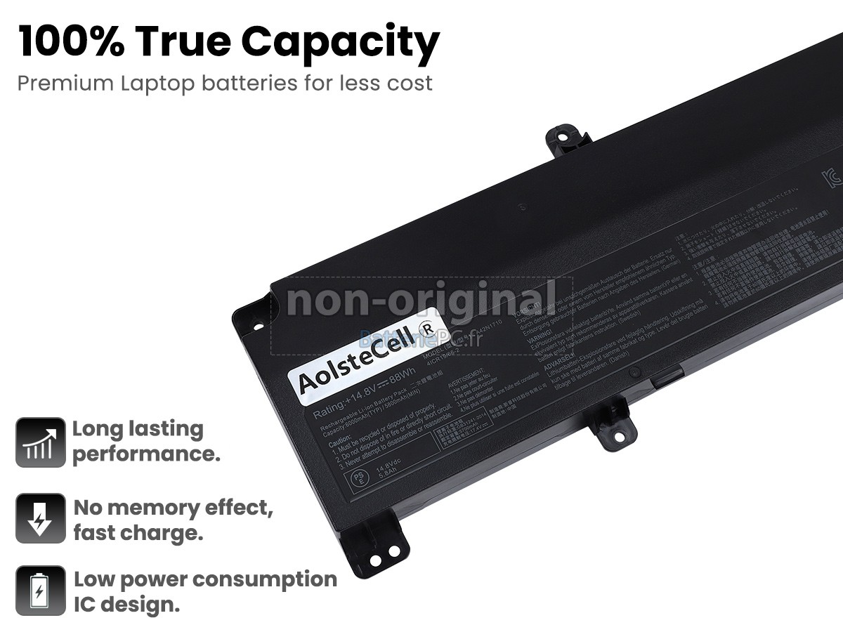 batterie pour Asus Rog STRIX GL702VI-BA036T