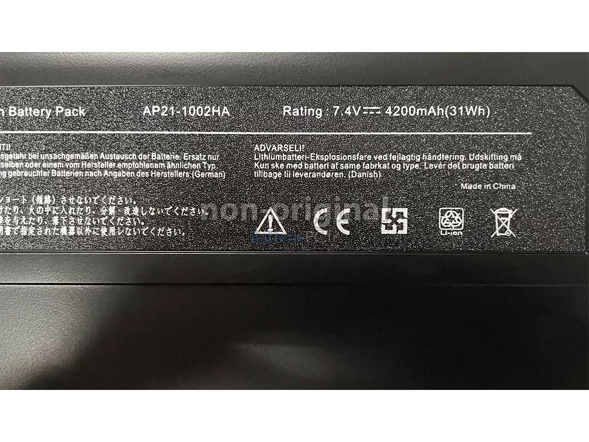 batterie pour Asus AP21-1002HA