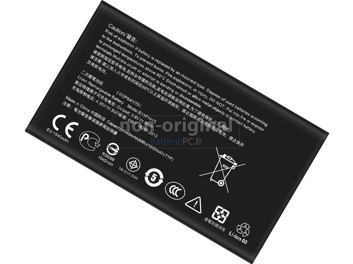 batterie pour Asus ZC451TG