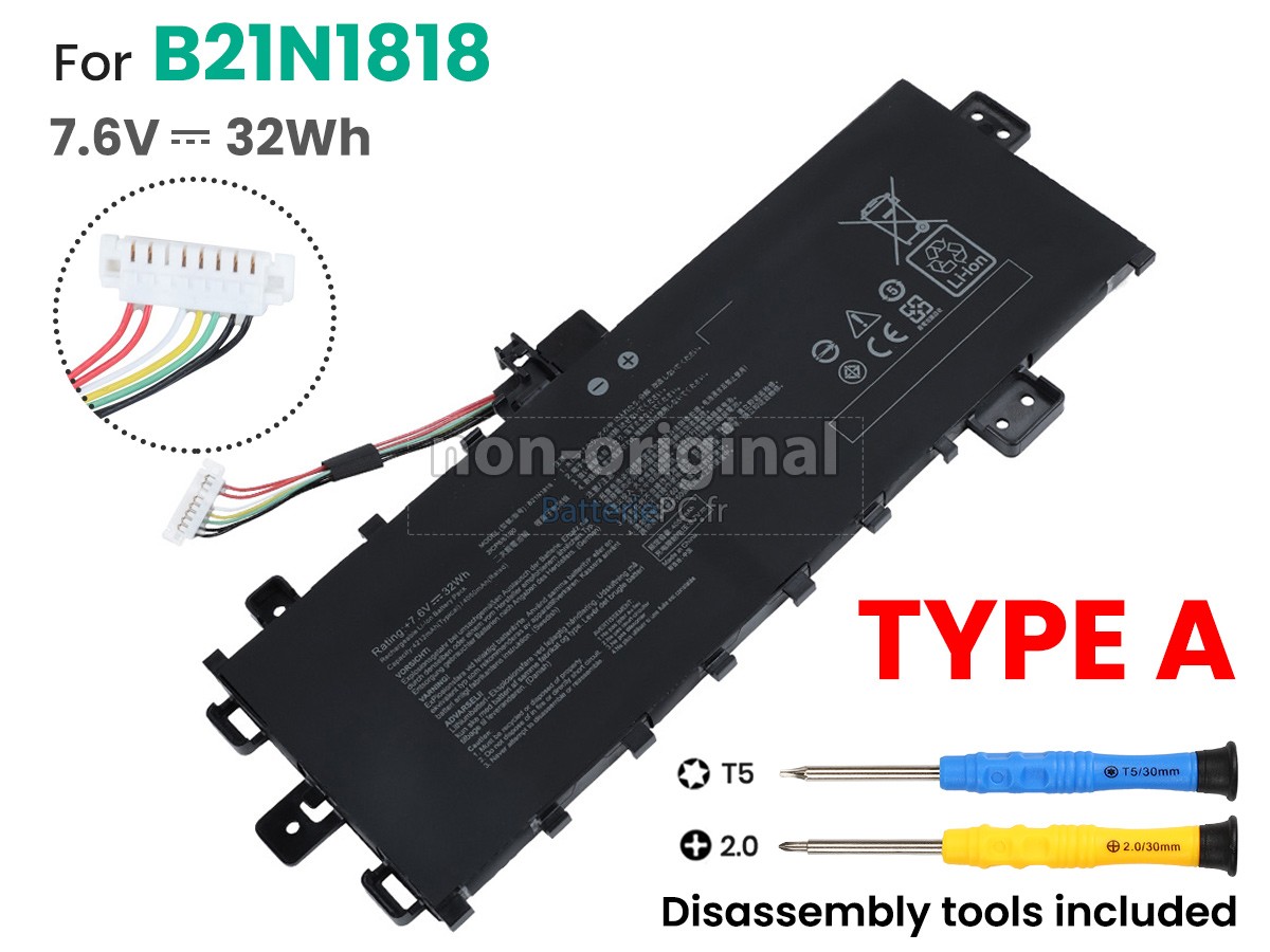 batterie pour Asus VivoBook 17 S712EA-BX177T