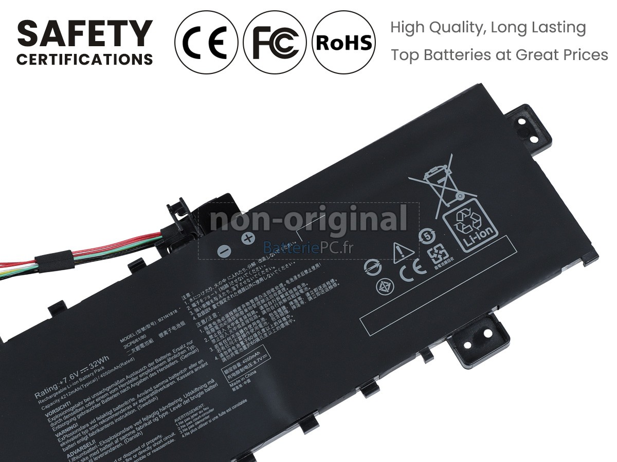 batterie pour Asus VivoBook 17 S712EA-BX177T
